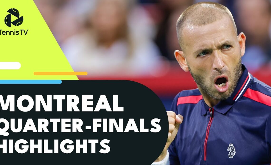 Hurkacz Faces Kyrgios: Ruud, Evans & Paul In Action | Montreal 2022 Quarter-Final Highlights