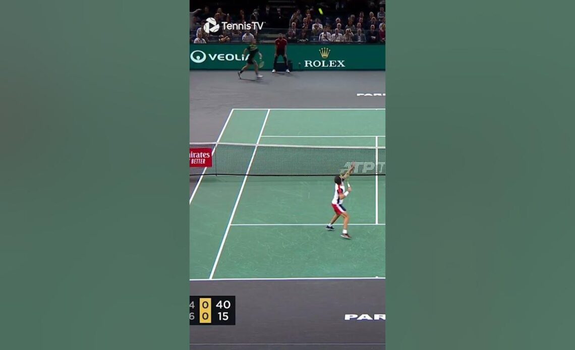 Incredible Gaston Tennis Defence Against Alcaraz in Paris 🤯