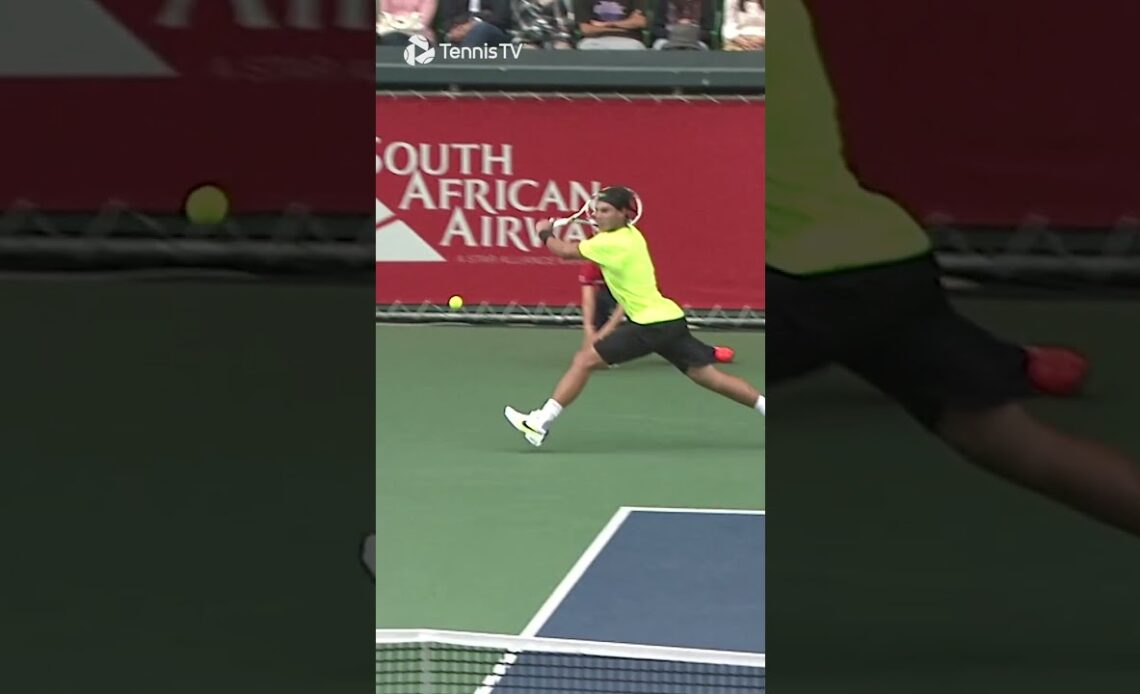 Insane Rafa Nadal Return 😳