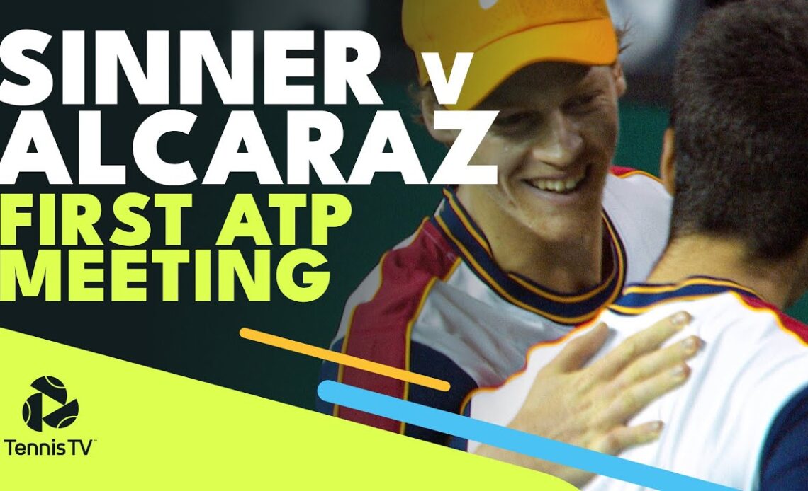 Jannik Sinner vs Carlos Alcaraz: FIRST ATP Meeting at Paris 2021 | Extended Highlights & Reaction