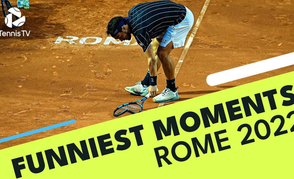Kiss Cam, Racket Smashes, Height Differences & So Much More | Rome 2022 Funniest Moments