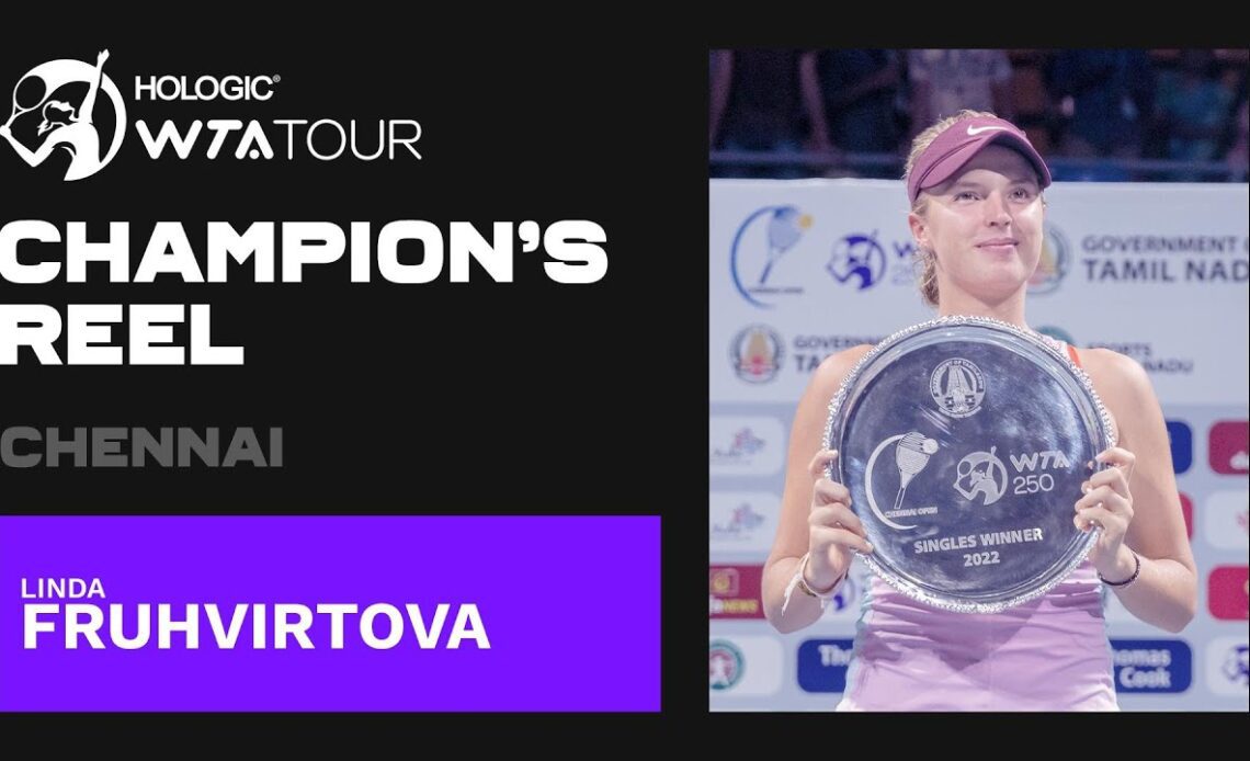 Linda Fruhvirtova's best points in her first WTA title run!