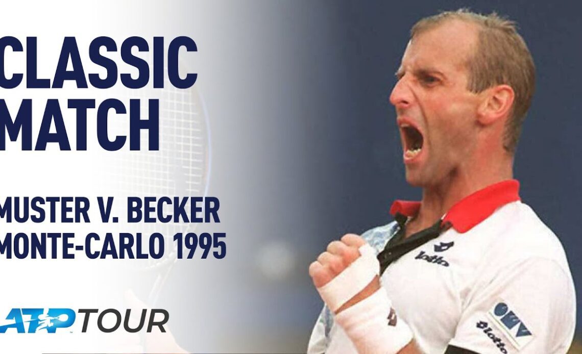 MUSTER V BECKER | 1995 MONTE-CARLO FINAL | ATP