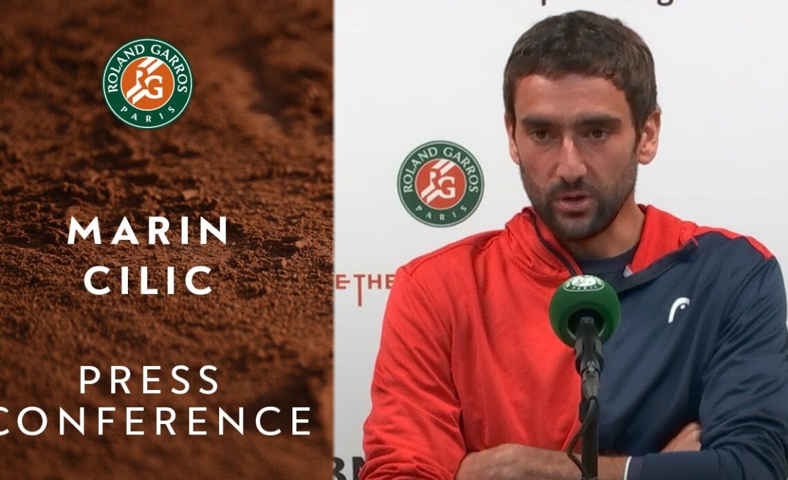 Marin Cilic - Press Conference Quarterfinals I Roland-Garros 2022