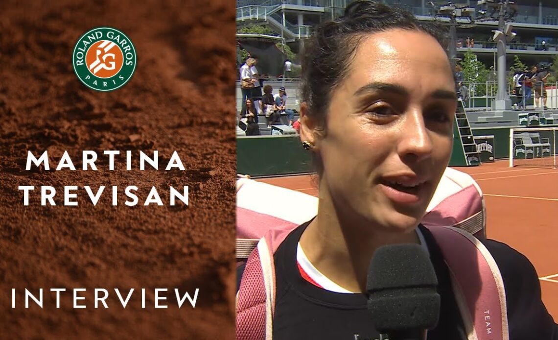 Martina Trevisan - Interview Semifinals I Roland-Garros 2022