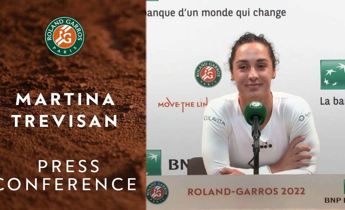 Martina Trevisan - Press Conference after Semifinals | Roland-Garros 2022
