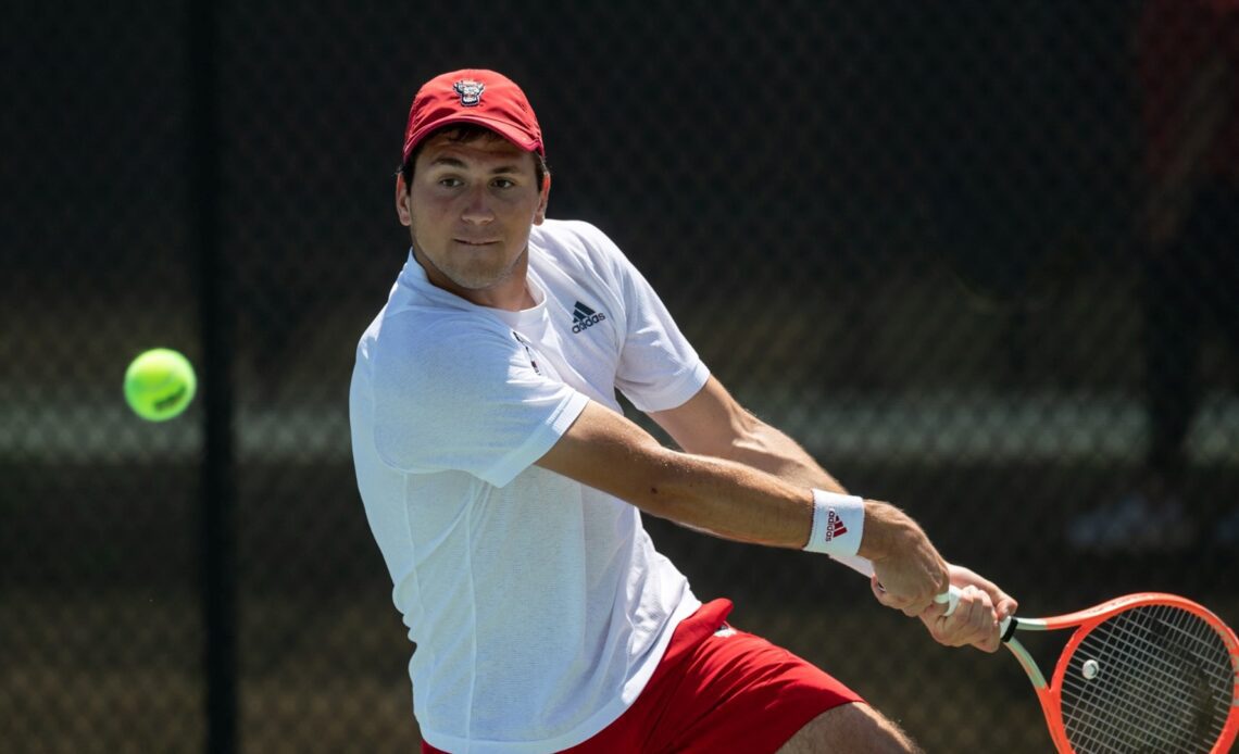 Members of Pack tennis team shine on opening day of 15K Pro Futures event