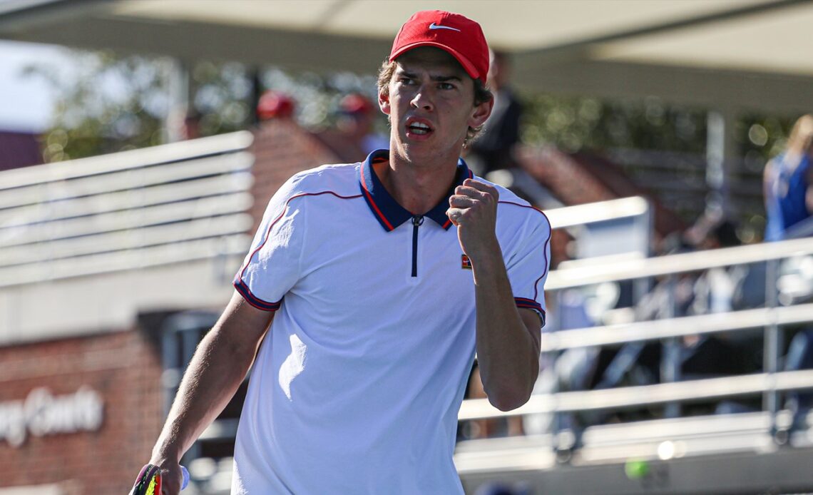 Men’s Tennis Continues to Find Success at ITA Southern Championships