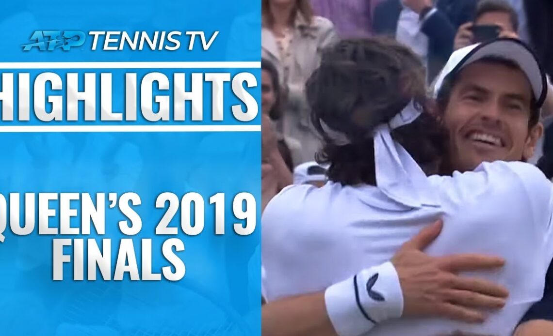 Murray And Lopez WIN Doubles; Lopez Wins Singles | Queen's 2019 Final Highlights