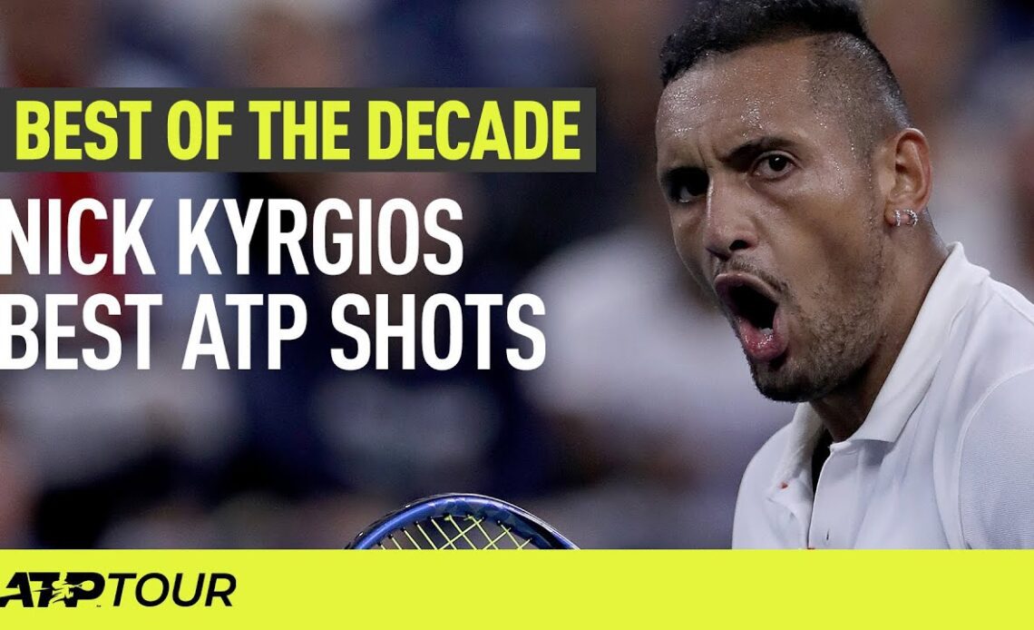 Nick Kyrgios Best ATP Shots 2010-2019 | ATP
