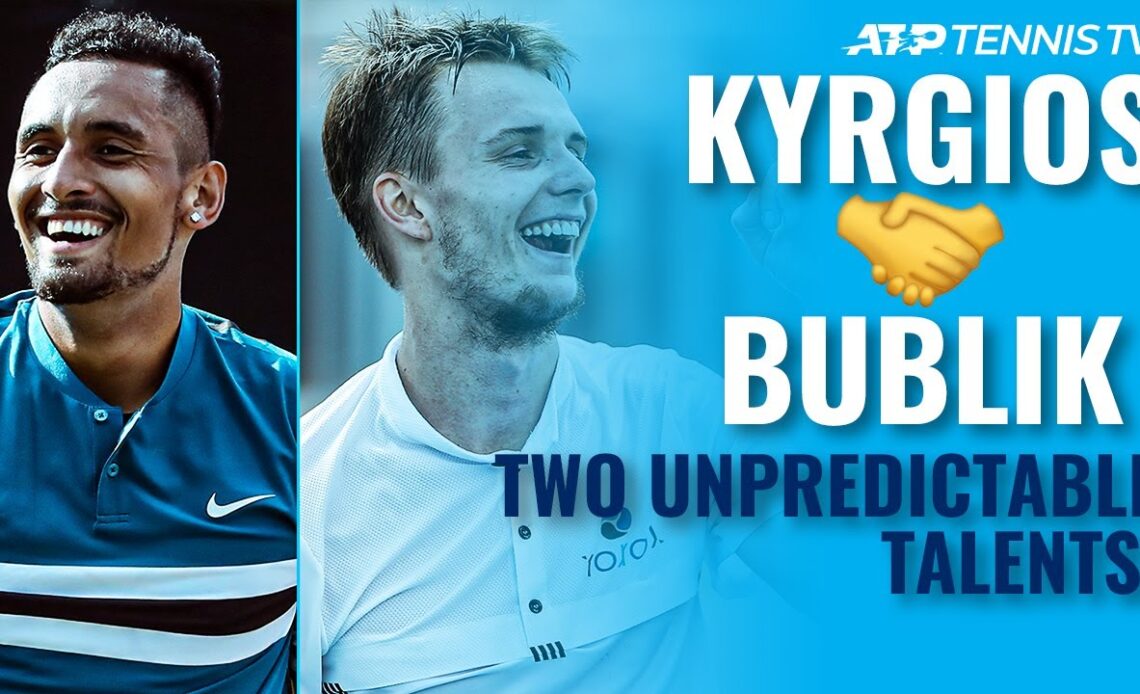Nick Kyrgios vs Alexander Bublik: Two Unpredictable Tennis Talents!