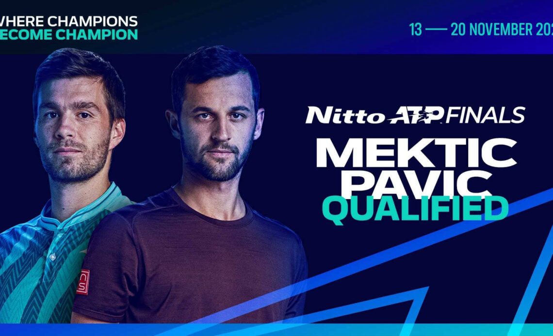 Nikola Mektic & Mate Pavic Claim Nitto ATP Finals Berth | ATP Tour