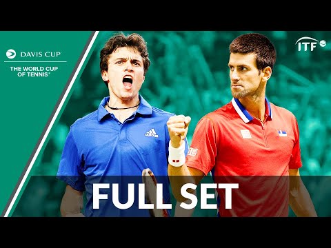 Novak Djokovic v Gilles Simon | Davis Cup Final 2010 | Full Set