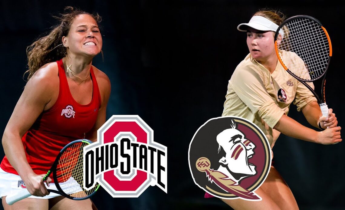 Ohio State vs Florida State comes down to final set drama | College Matchday Singles Highlights