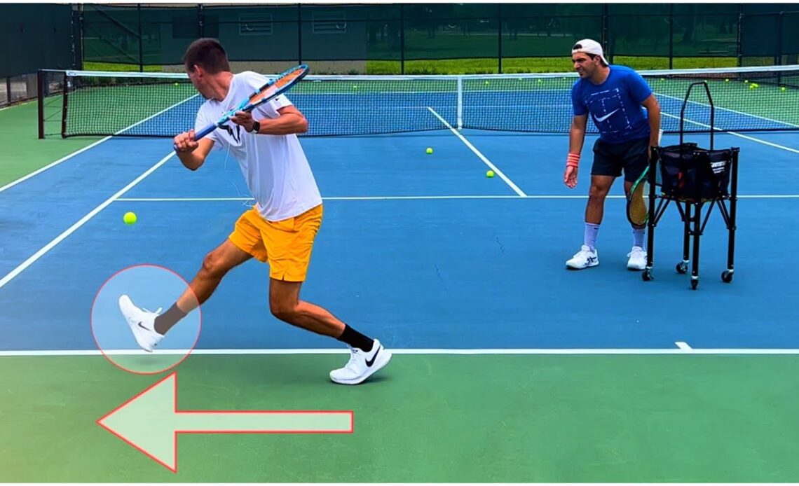 One Handed Backhand Master Class with Shamir