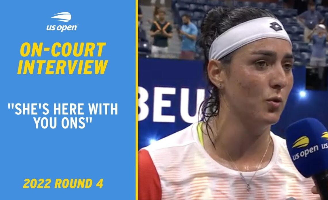 Ons Jabeur On-Court Interview | 2022 US Open Round 4