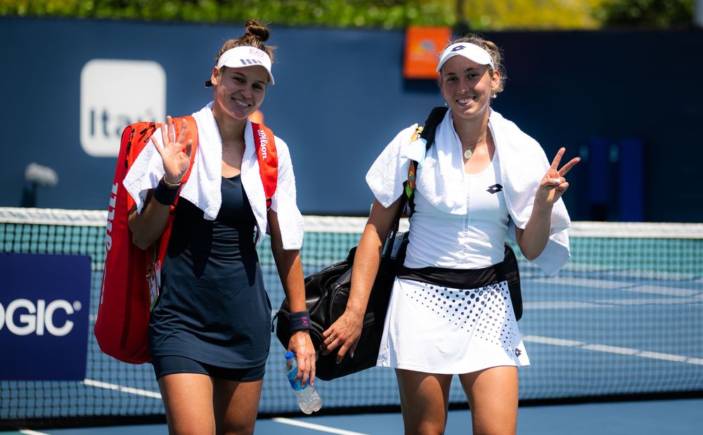 Veronika Kudermetova and Elise Mertens claimed the trophy at WTA 500 Dubai and reached three additional finals as a team during the 2022 season.