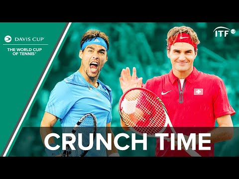Roger Federer v Fabio Fognini | Crunch Time | 2014 Davis Cup