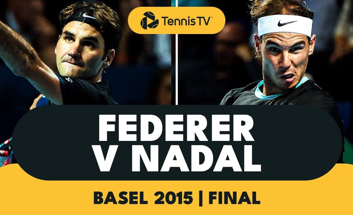 Roger Federer vs Rafa Nadal in Switzerland! | Basel 2015 Final Extended Highlights