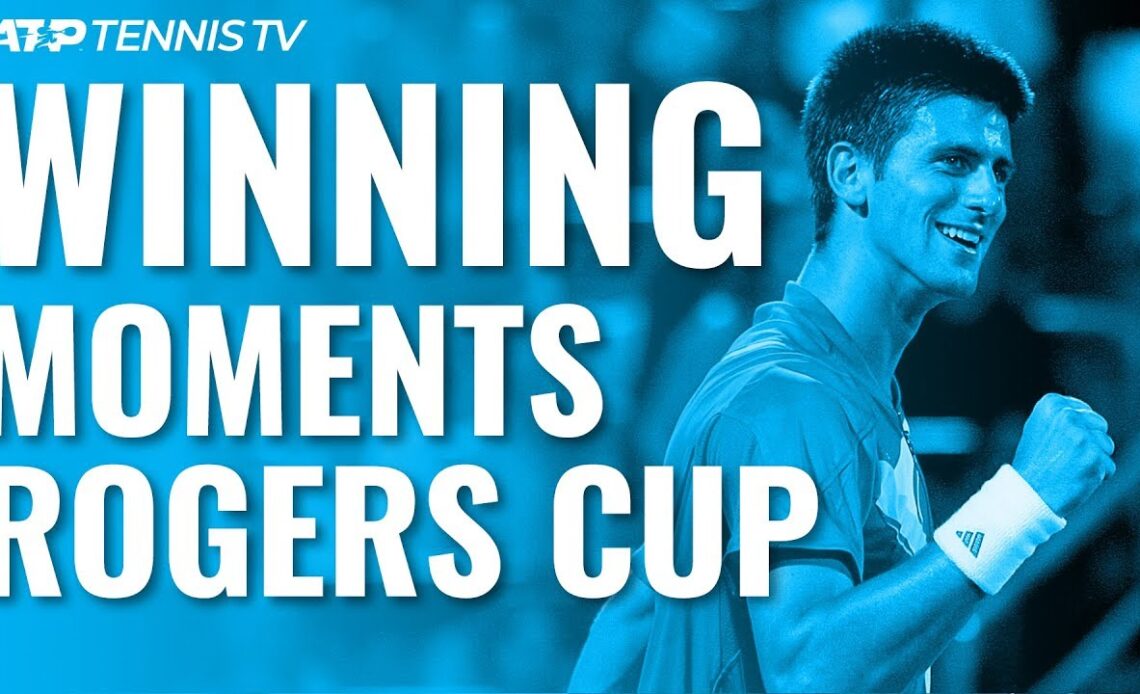 Rogers Cup Winning Moments 🏆: 1990-2018