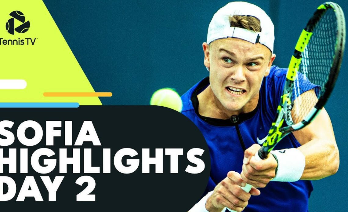 Rune Takes On van Rijthoven; Otte & Fognini Also In Action | Sofia 2022 Highlights Day 2