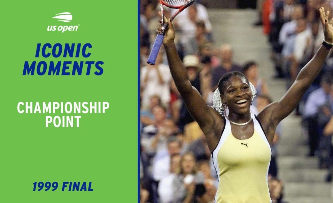 Serena Williams' First Grand Slam Title-Winning Moment | 1999 US Open