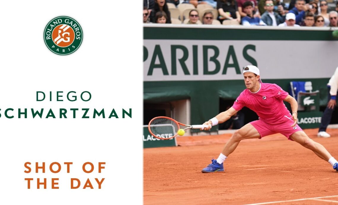 Shot of the day #6 - Diego Schwartzman | Roland-Garros 2022