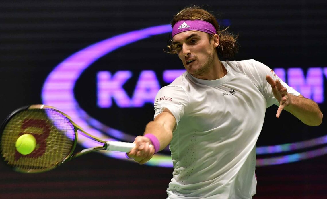 Stefanos Tsitsipas Edges Andrey Rublev, Reaches Astana Final | ATP Tour