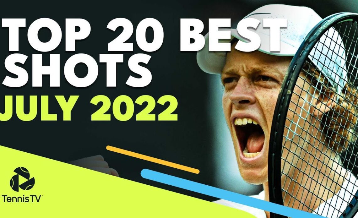 TOP 20 BEST ATP Tennis Shots & Rallies: July 2022