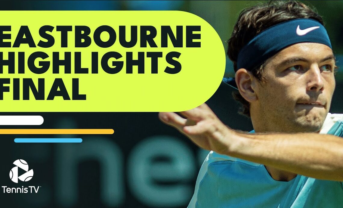 Taylor Fritz & Maxime Cressy Battle For The Title 🏆 | Eastbourne 2022 Final Highlights