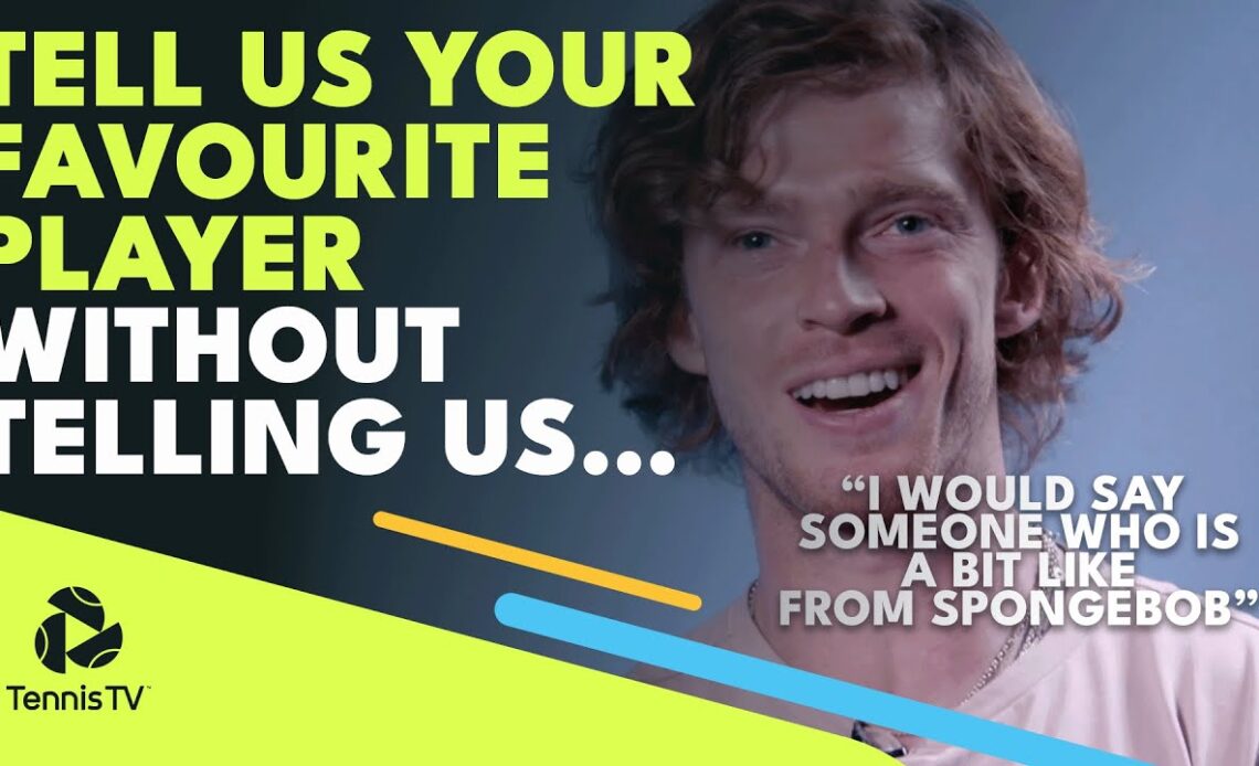 Tell Us Your Favourite Tennis Player WITHOUT Telling Us...