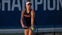Tennis Competes In the First Two Days Of ITA Northeast Regionals