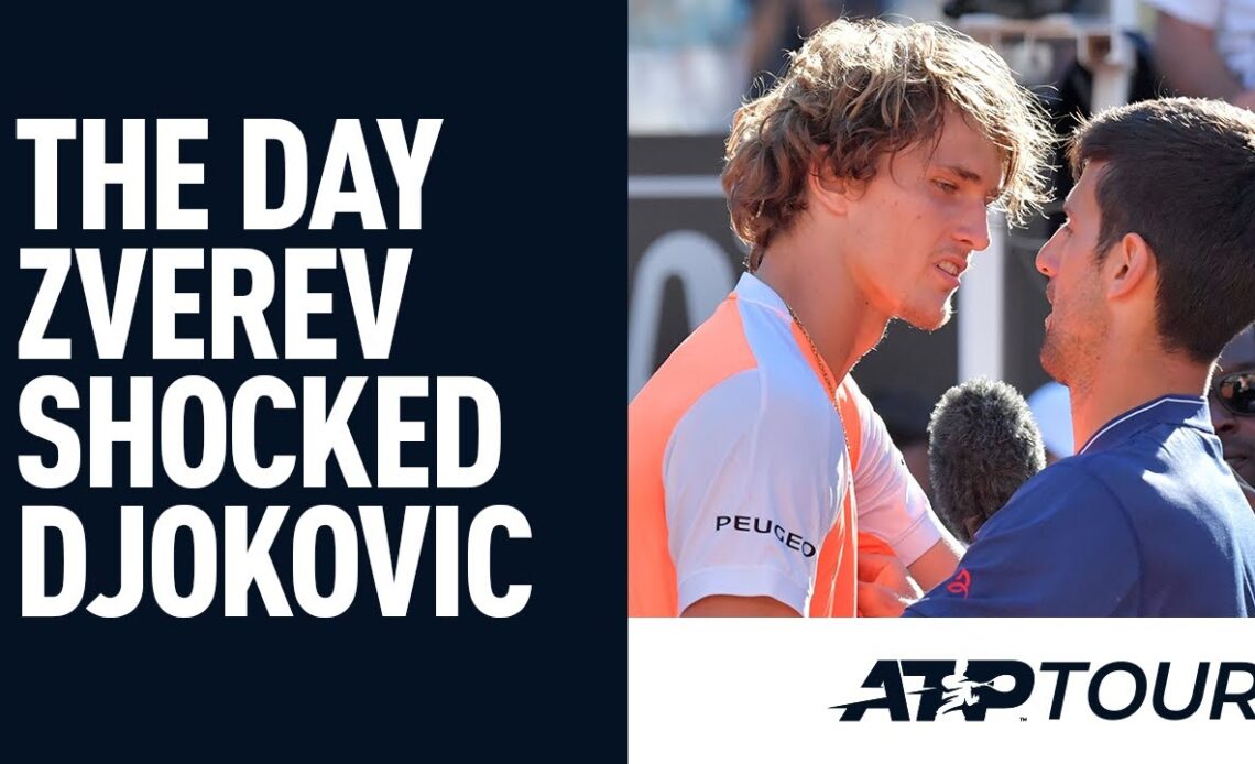 The Day Alexander Zverev Arrived | ATP Match Lookback