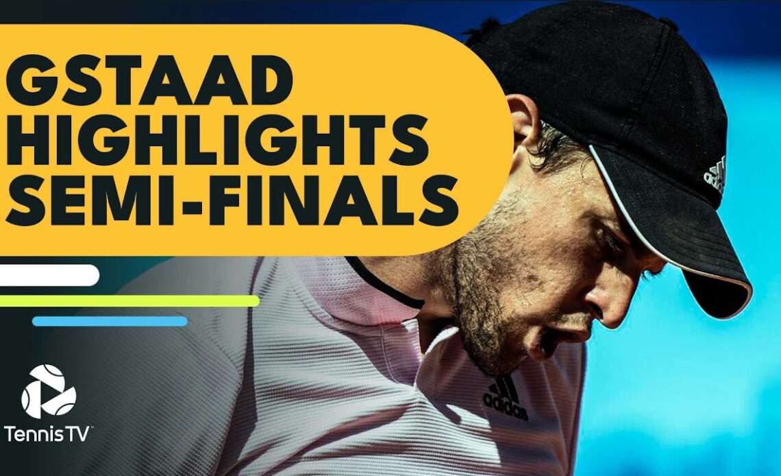 Thiem vs Berrettini; Ruud vs Ramos-Vinolas | Gstaad 2022 Semi-Final Highlights