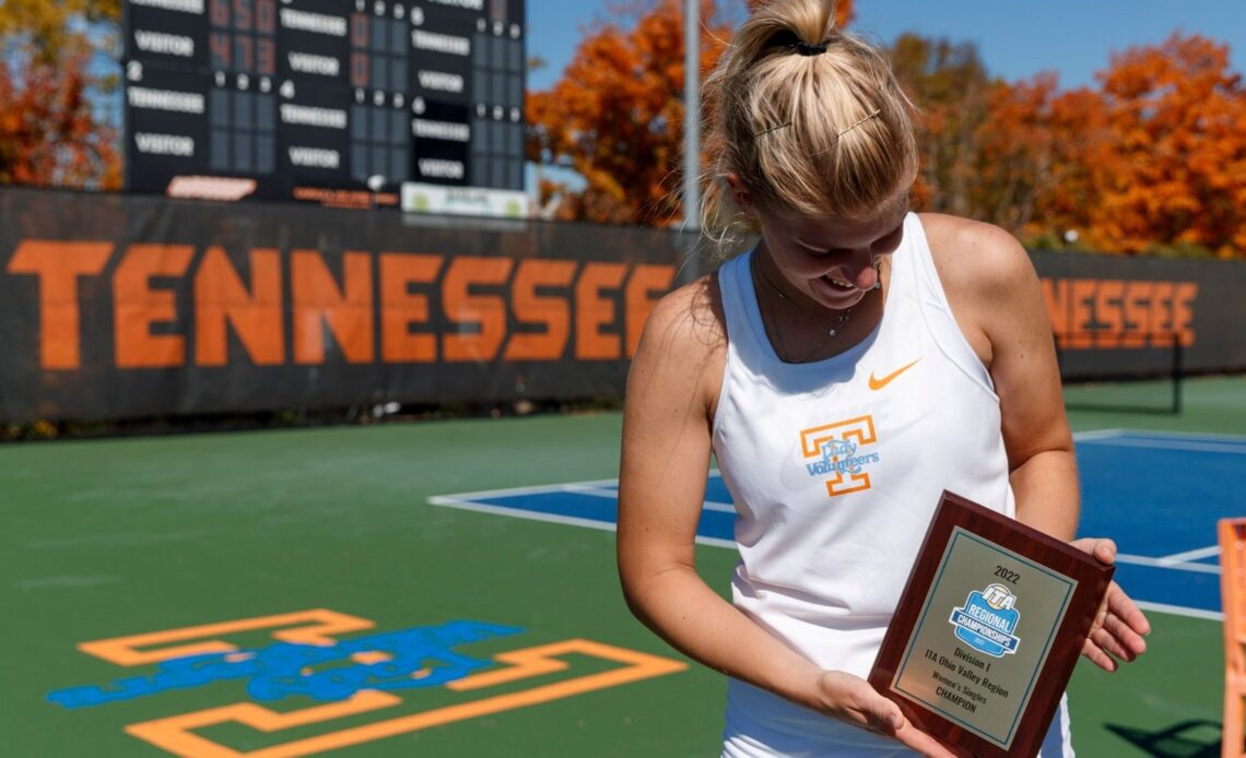 Tomase Defends Singles Title at ITA Regional Championships