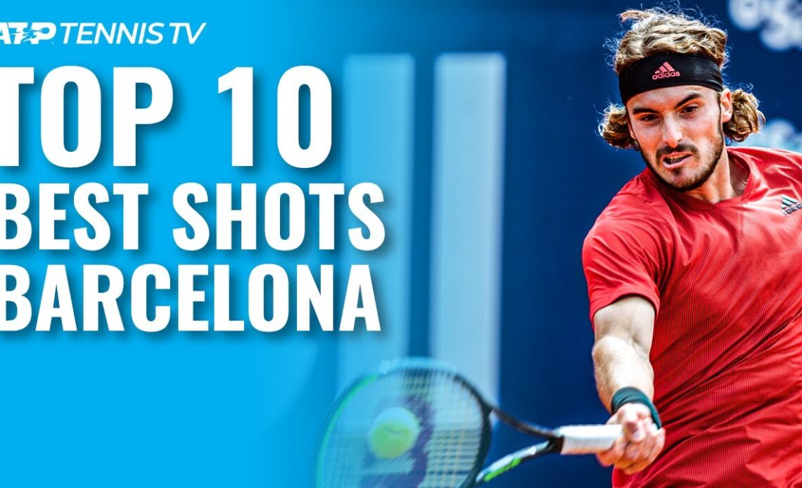 Top 10 Best Tennis Shots & Rallies | Barcelona 2021