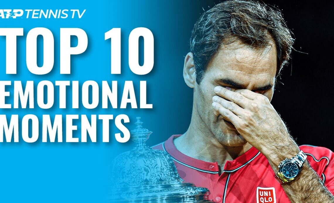 Top 10 Emotional ATP Tennis Moments That Made Us Cry 😢