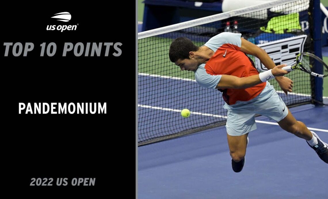 Top 10 Points of the Tournament | 2022 US Open