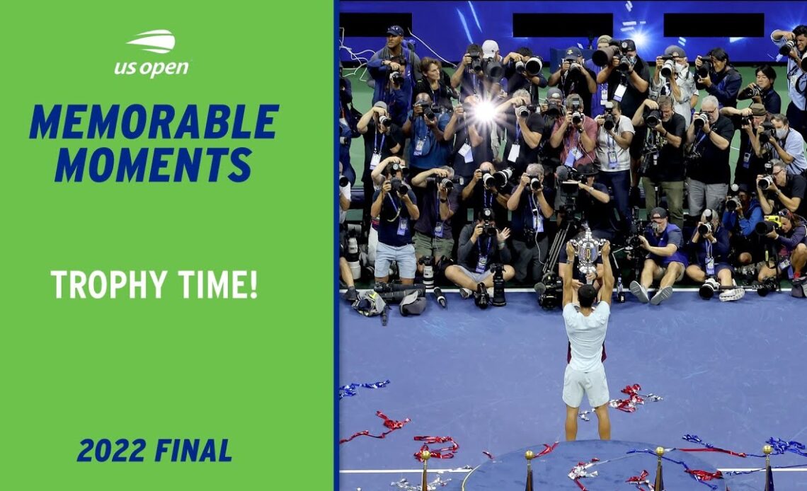 Trophy Presentation | Men's Singles Final | 2022 US Open