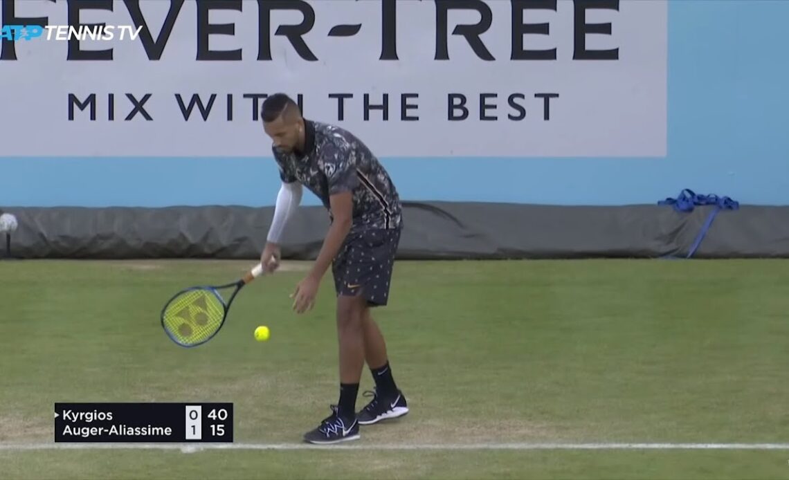 Two Nick Kyrgios Matches in One Day: Best Moments & Great Shots | Queen's 2019