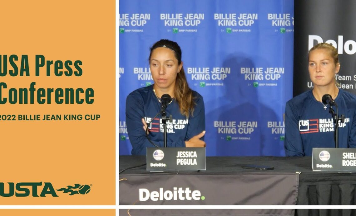 USA Press Conference | 2022 Billie Jean King Cup