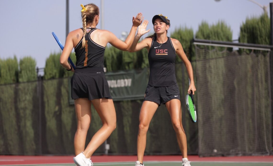 USC's Grace Piper and Nathalie Rodilosso Crowned Doubles Champions at Women of Troy Invitational