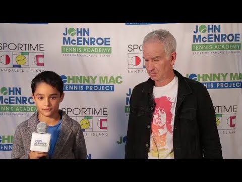 USTA Net Generation: Zizou Interviews John McEnroe