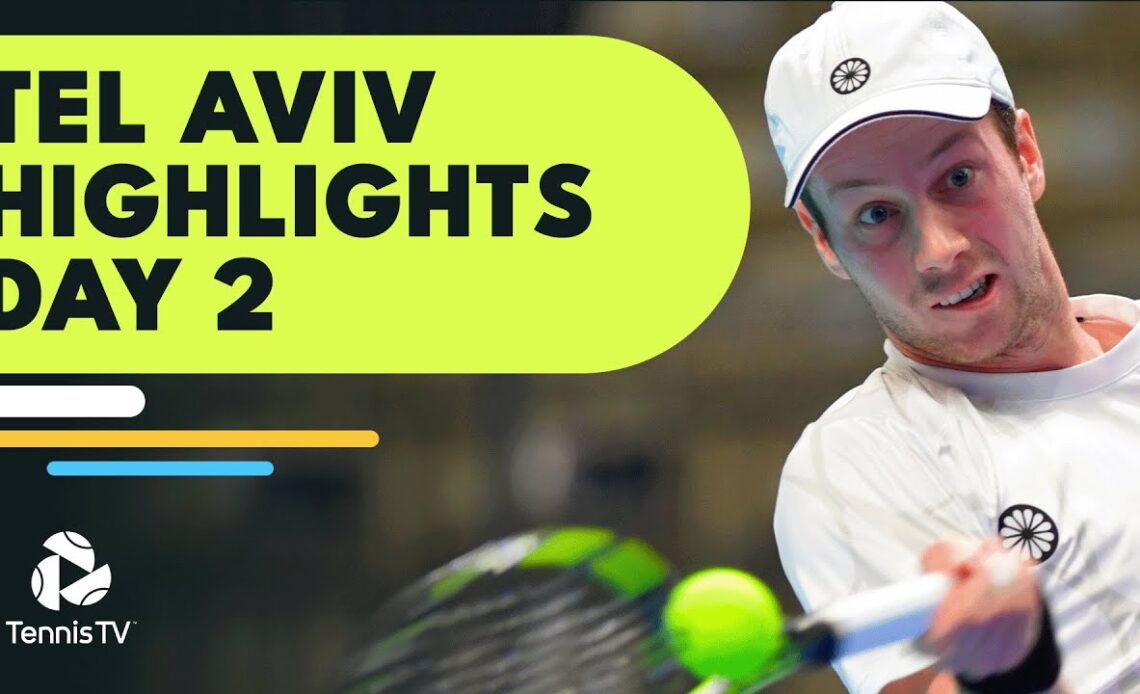 Van De Zandschulp Faces Sousa; Karatsev & Korda In Action | Tel Aviv Day 2 Highlights