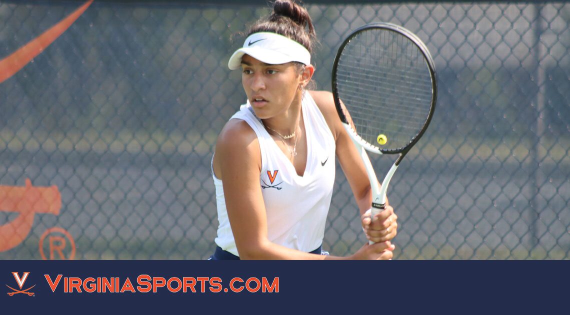 Virginia Women's Tennis | Hibah Shaikh Competing at ITF WTT 25K