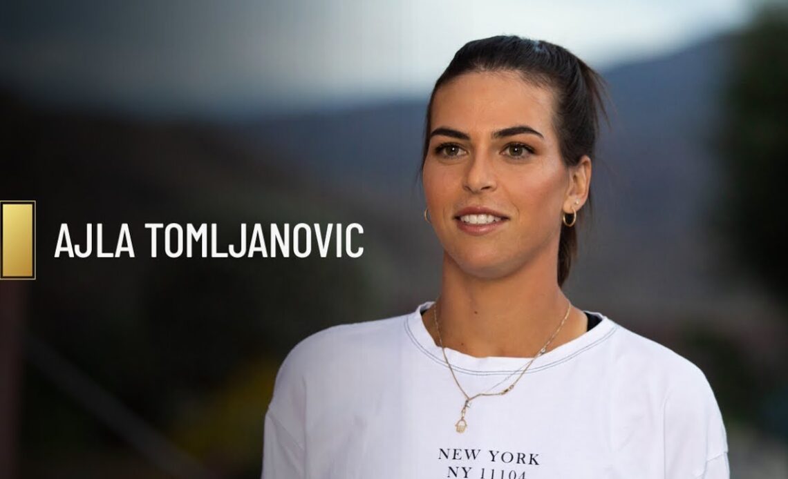 WTA x TopCourt Tutorial: Ajla Tomljanovic on how to hit the perfect backhand 👩‍🏫