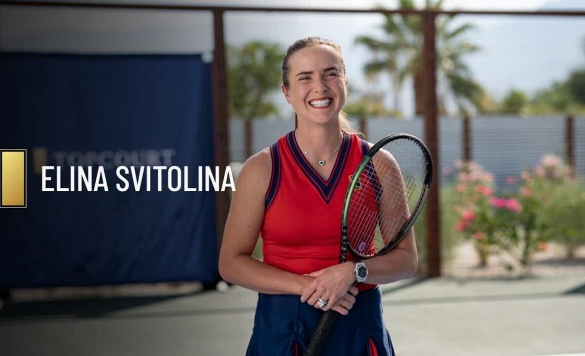 WTA x TopCourt Tutorial: Elina Svitolina teaches you how to master the return 👏