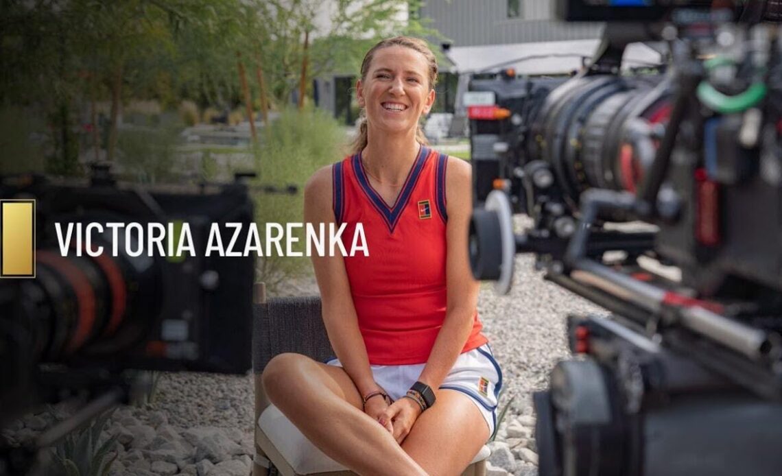 WTA x TopCourt Tutorial: Victoria Azarenka teaches how to hit a swing volley 💥