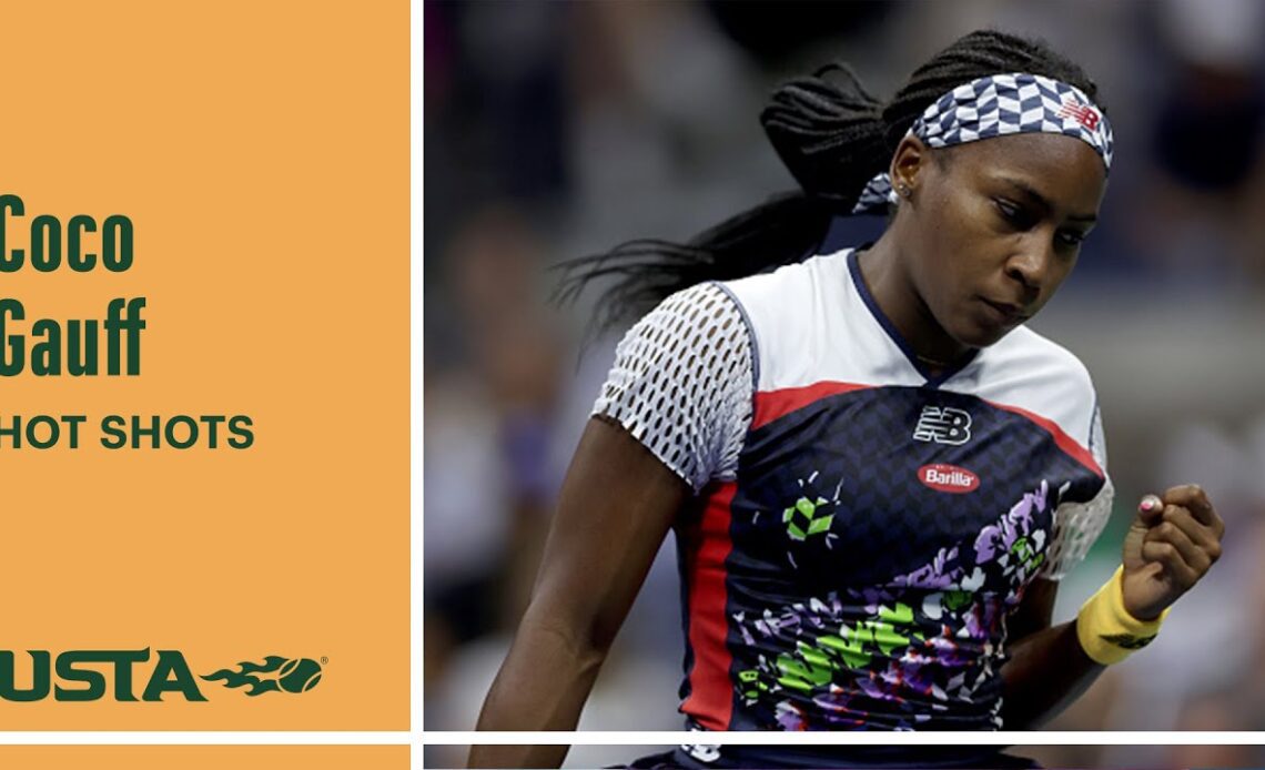 What a Smash from Coco Gauff | 2022 US Open