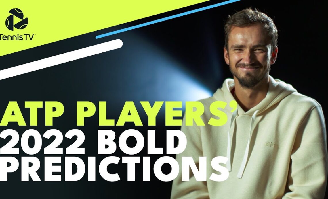 What's Your BOLD Tennis Prediction for 2022? ATP Players Share Theirs...